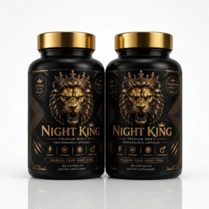 Night King – Premium Men’s Performance Capsules (Double Pack – 120 Capsules)